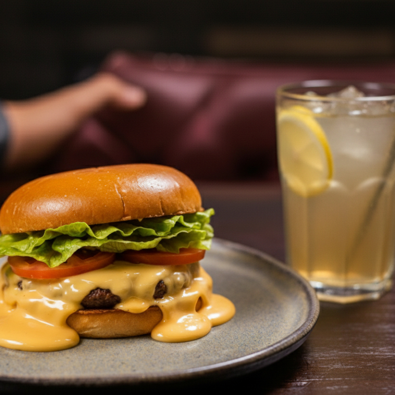 Burger Súper Quesos + 1 Limonada