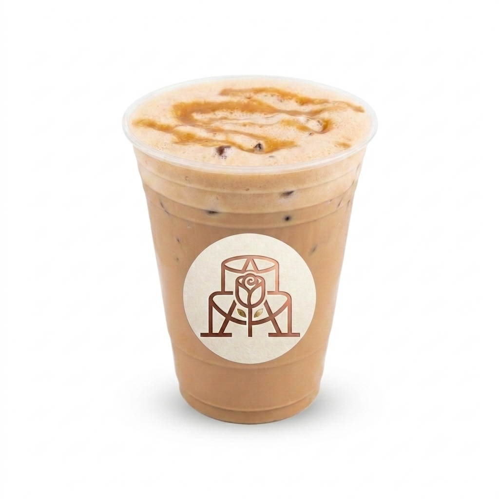 Dulce de Leche Latte Helado