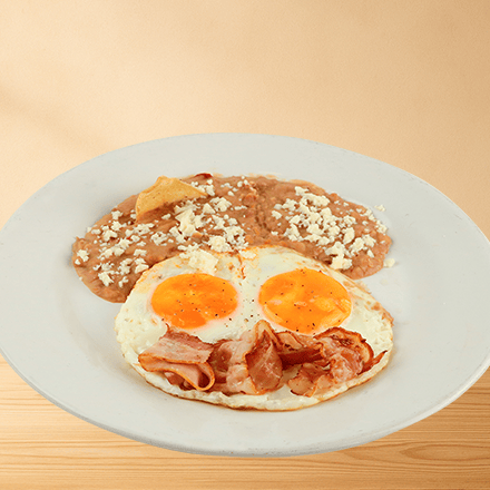 Huevos con Tocino