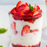 Fresas con Crema