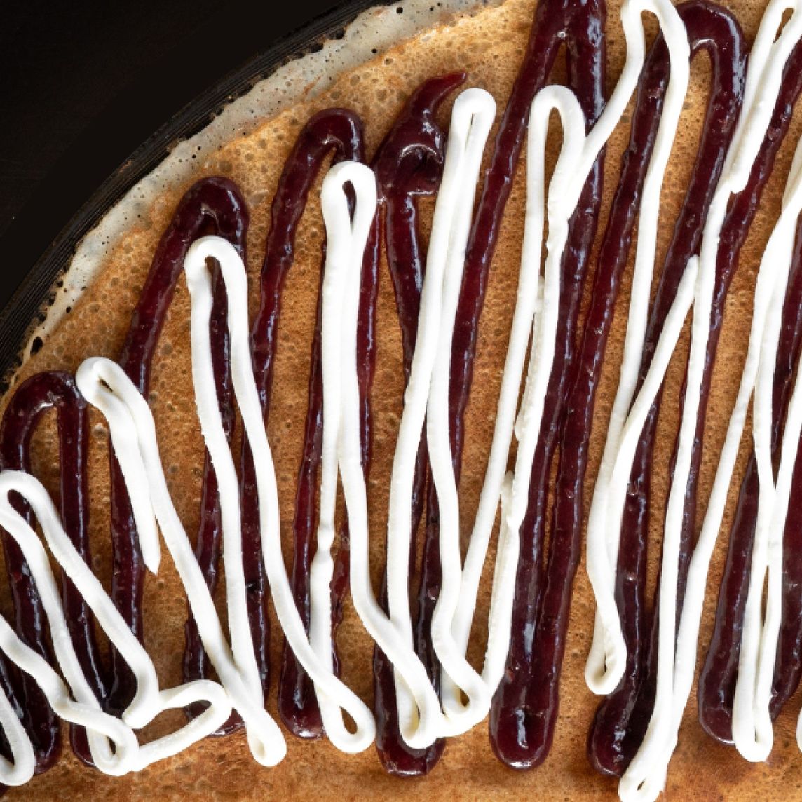 Crêpe de Philadelphia/Fresa