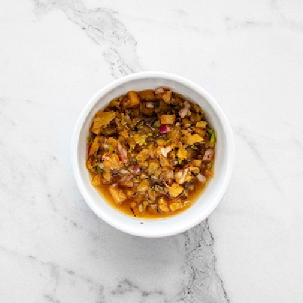 Salsa piña habanero