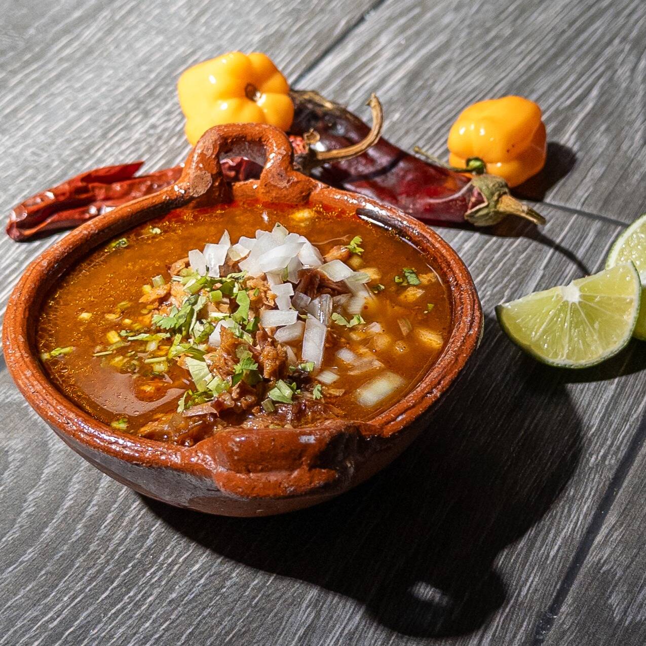 Consomé de Birria 1L.