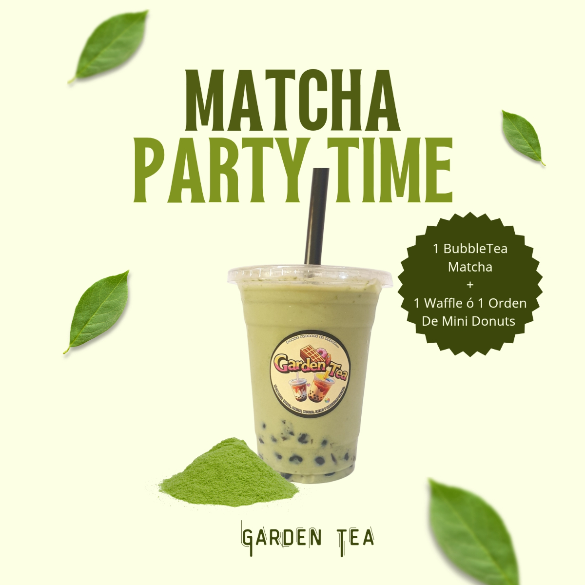MATCHA PARTY TIME!