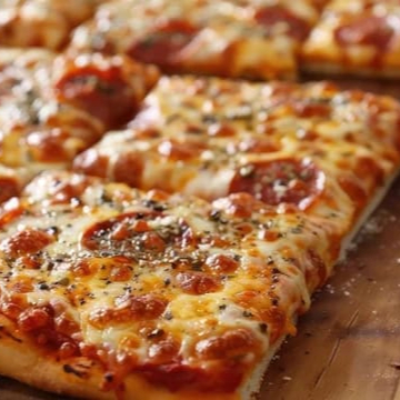 Pizza Quad de Pepperoni (Orilla Rellena)