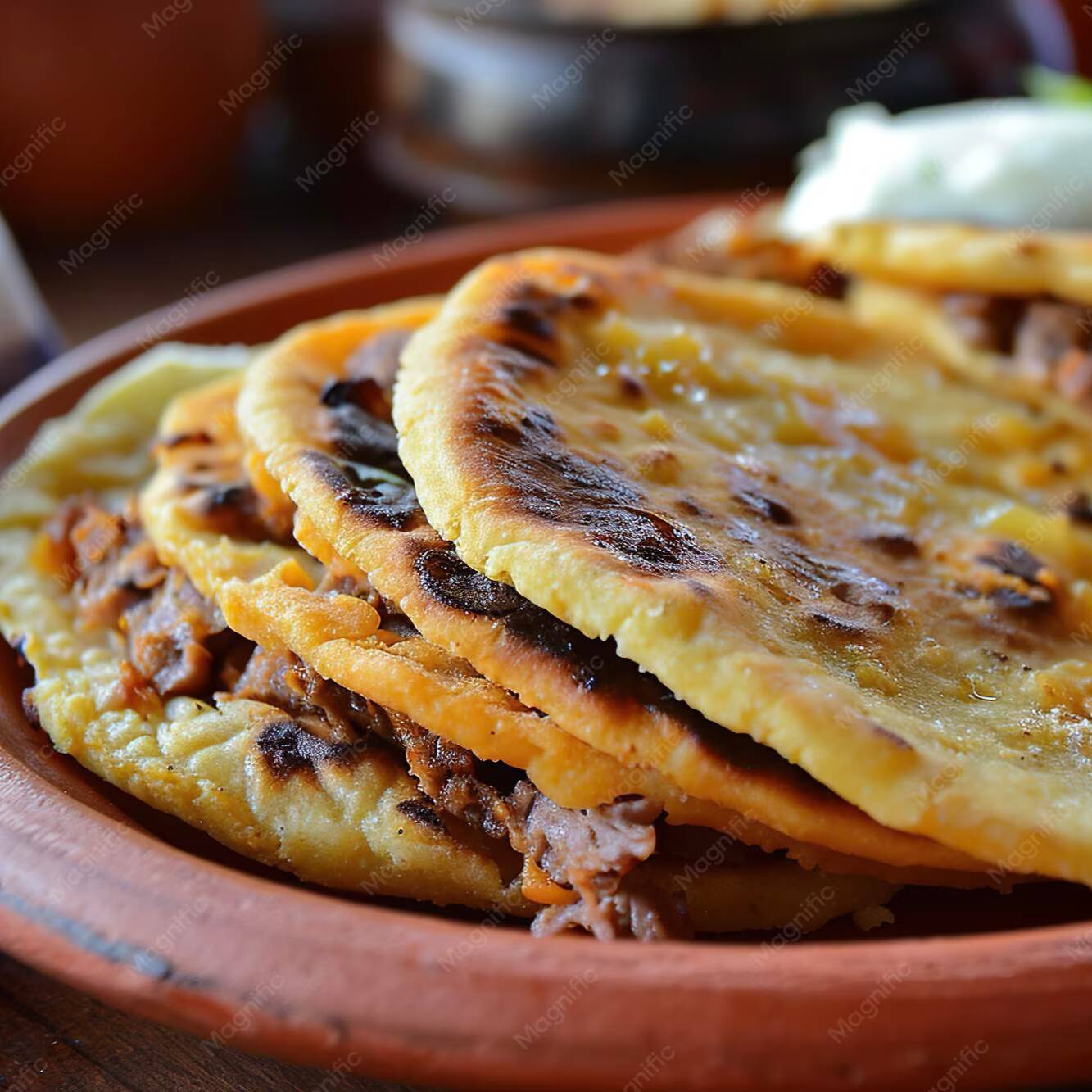 Gordita Chicharrón Prensado
