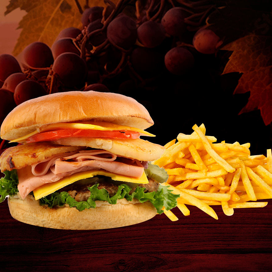 Hamburguesa Hawaiana C