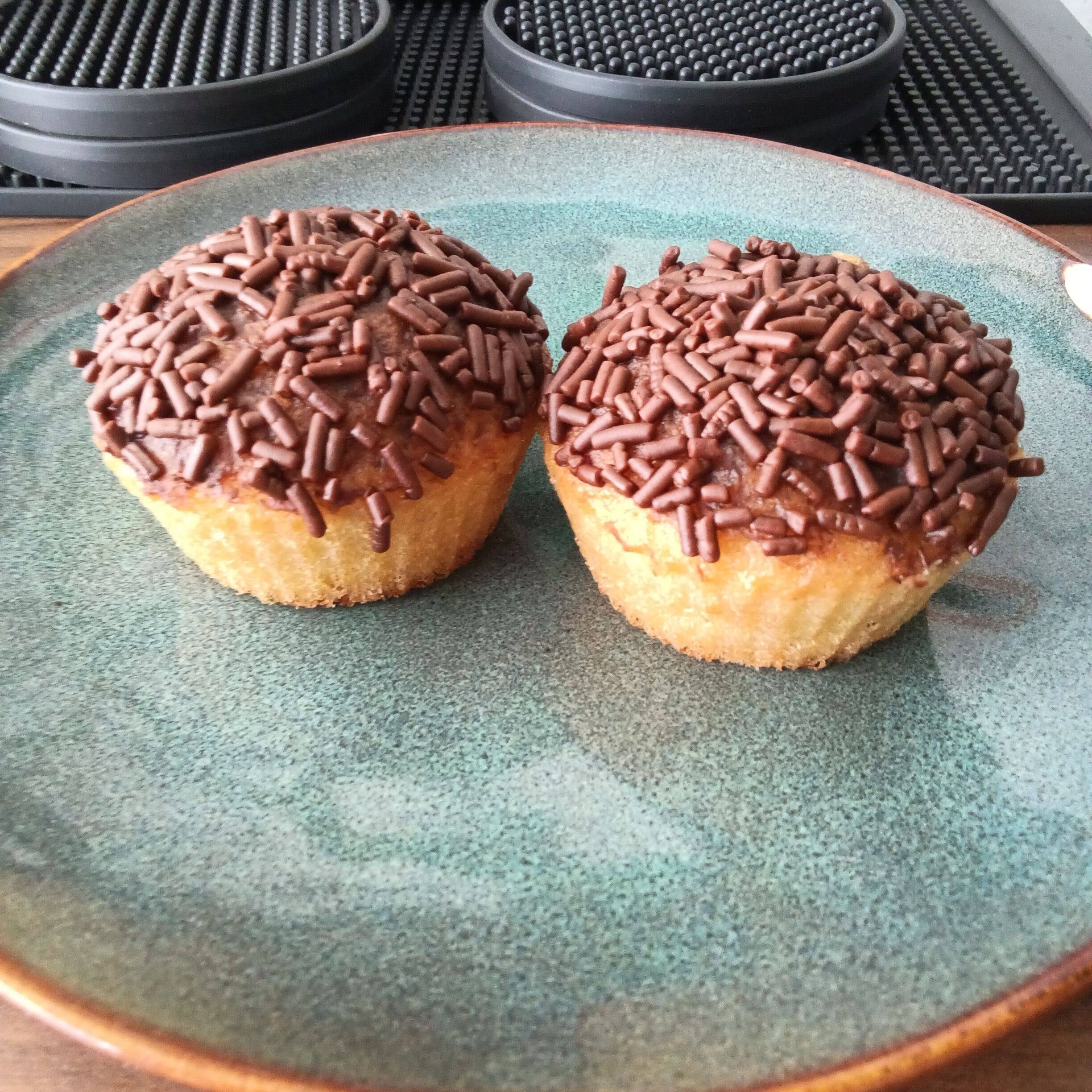 Panque Relleno De Chocolate Ganache