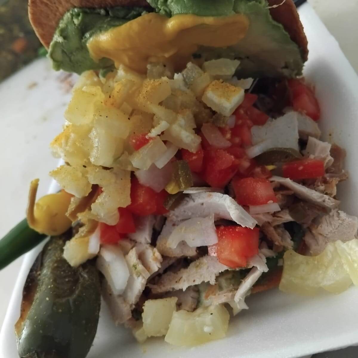 Tostada Mixta De Adobada