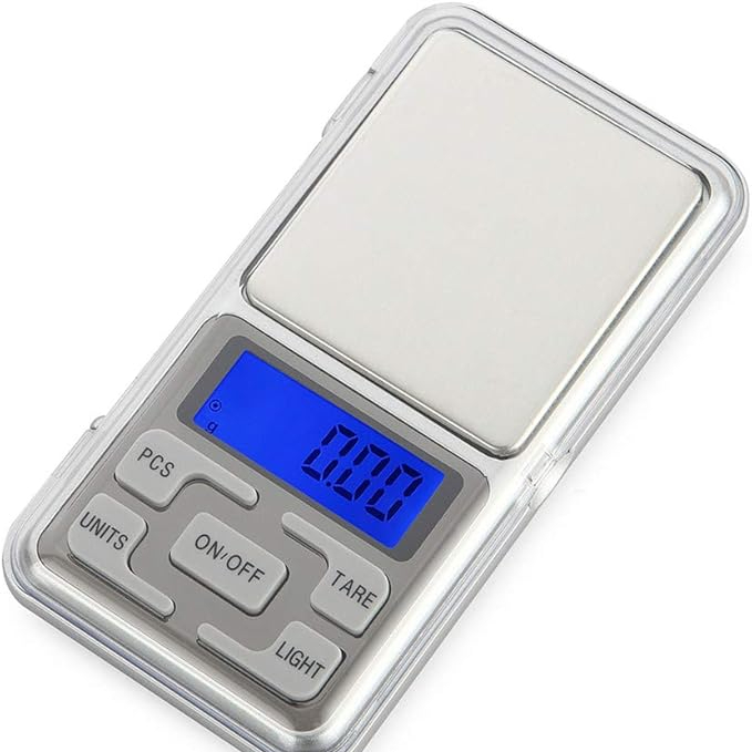 Balanças Digital de alta precisão   A mini balança digital de alta precisão é indicada para qualquer uso que necessite de alta precisão no peso, usada em cozinhas, laboratórios químicos, nutricionistas, ourives, lojas de joias e entre outras necessidade de ter peso preciso.  Super compacta utilidade doméstica e para uso profissional, possui design moderno e versátil.  Excelente produto para o Dia-a-Dia.