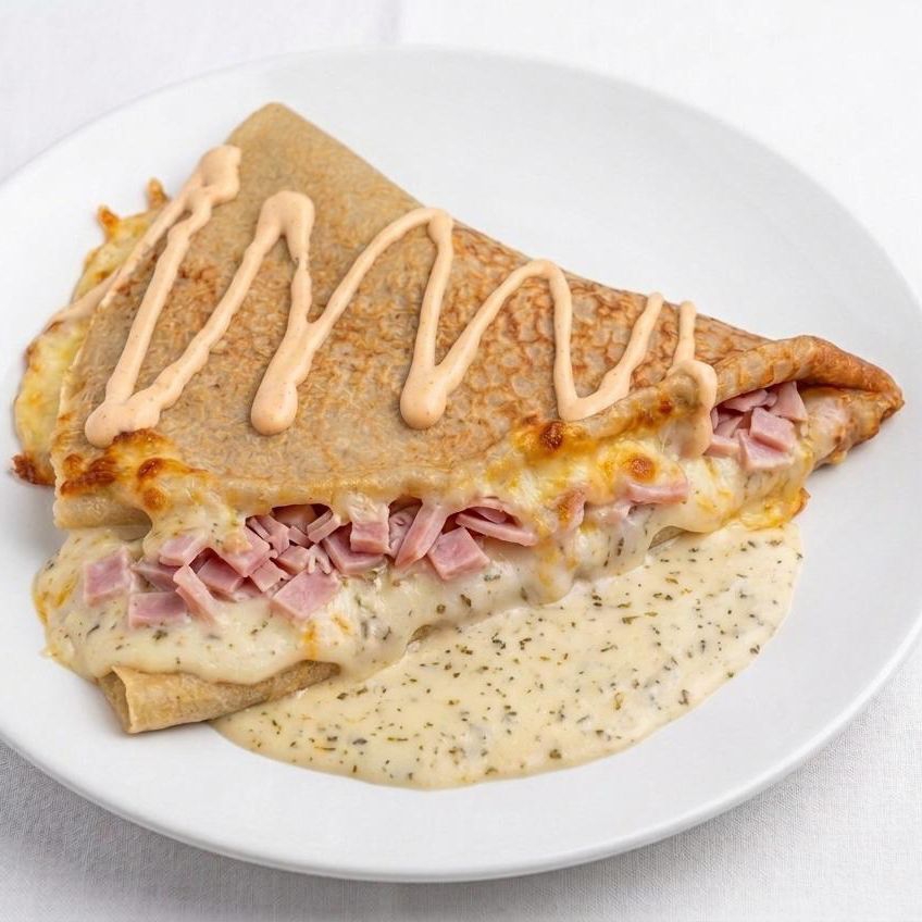 Crepa de Jamón y Queso