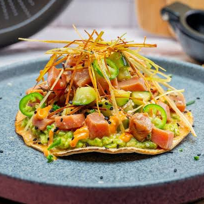 Tostada De Atun Tropical