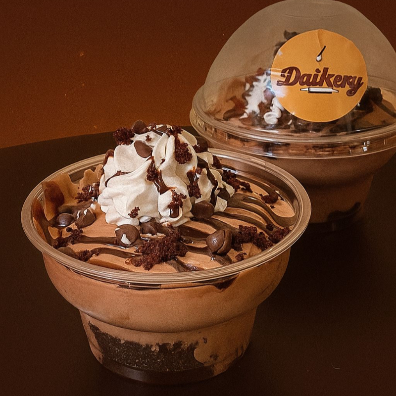 Vaso de Mousse de Chocolate