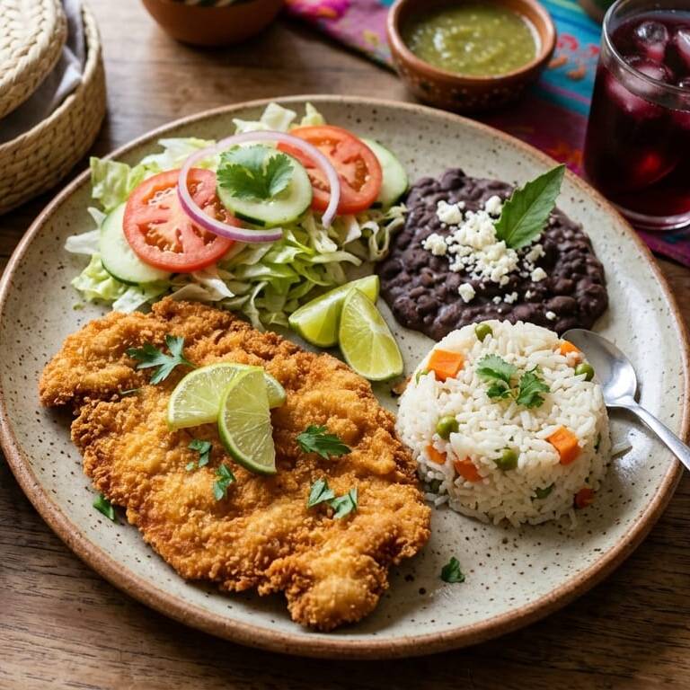 Milanesa de Pollo Empanizada