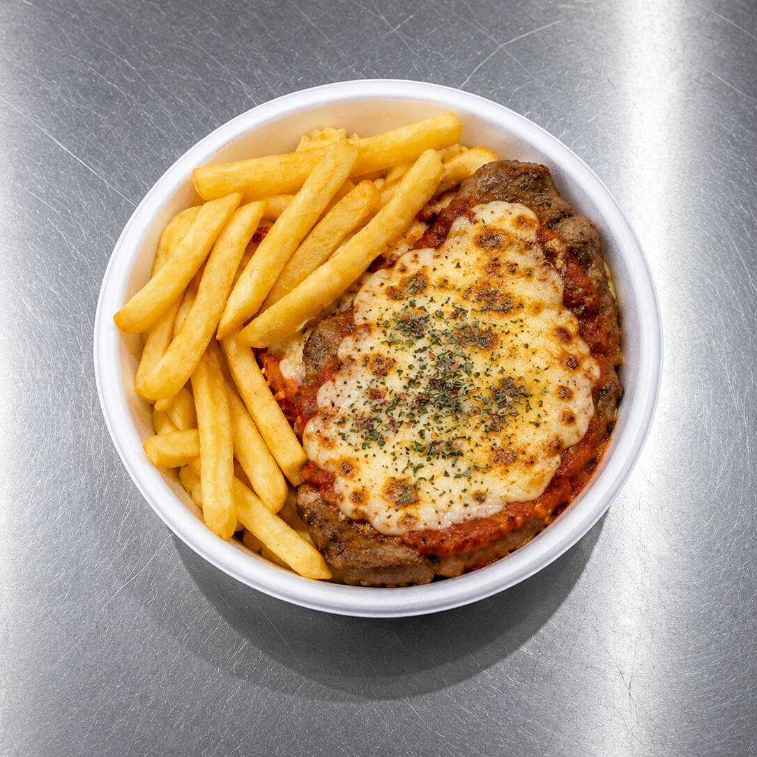 A Parmegiana de Carne, 50%Off - Leve outra por metade do preço