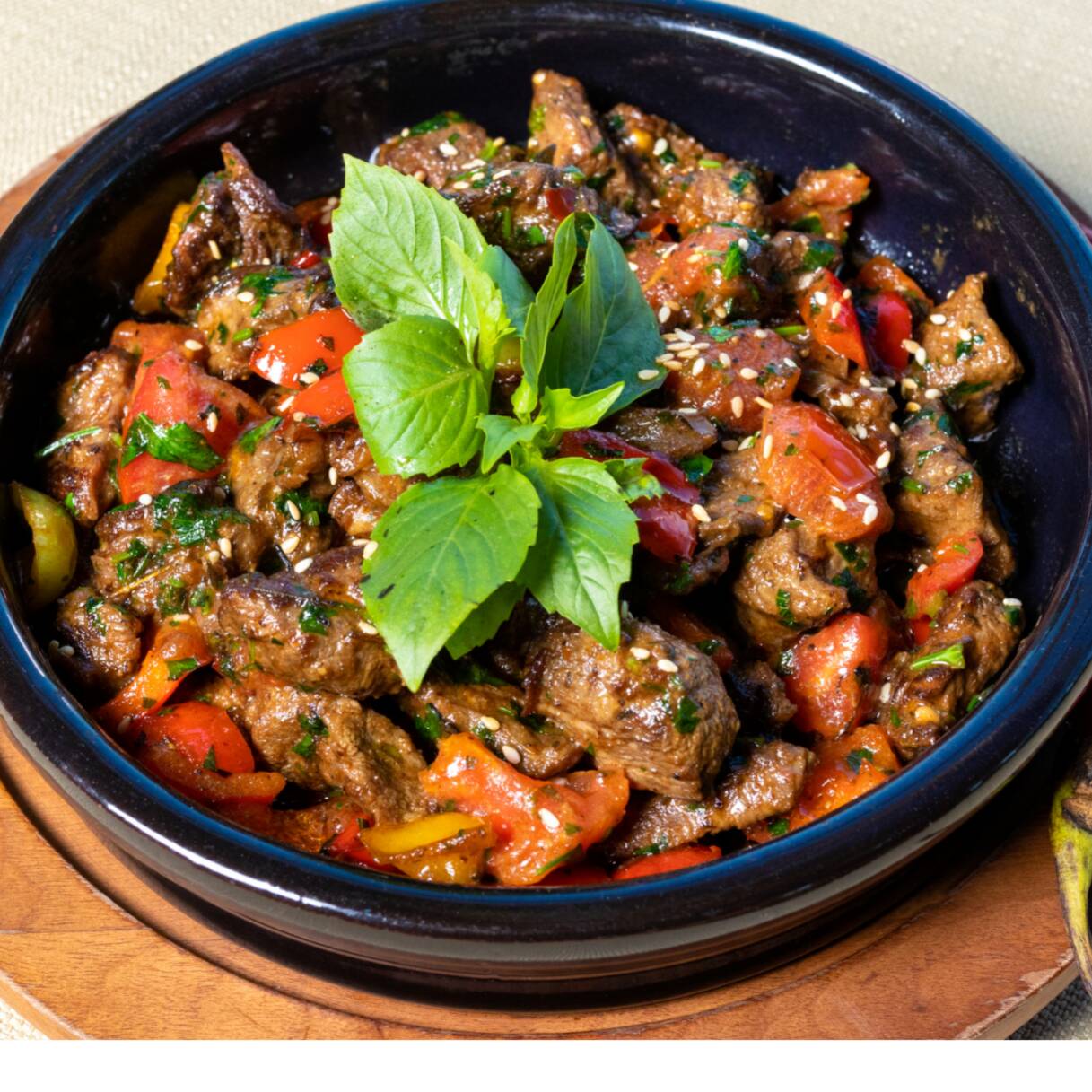 Cortadillo de Res Comida Corrida