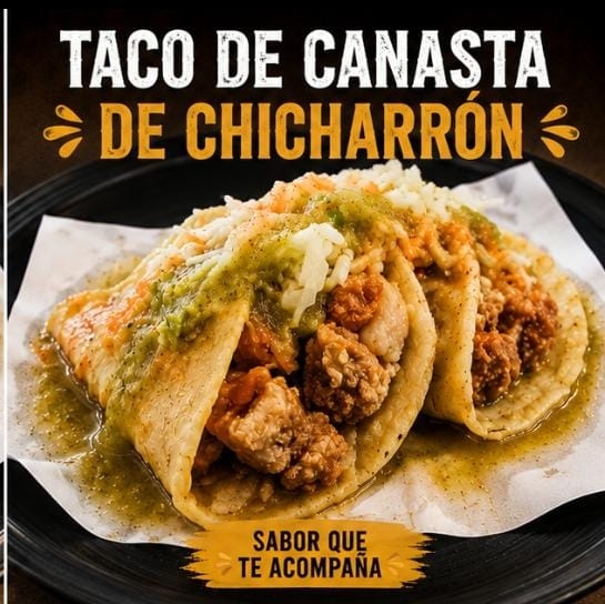 Taco de Canasta Chicharrón