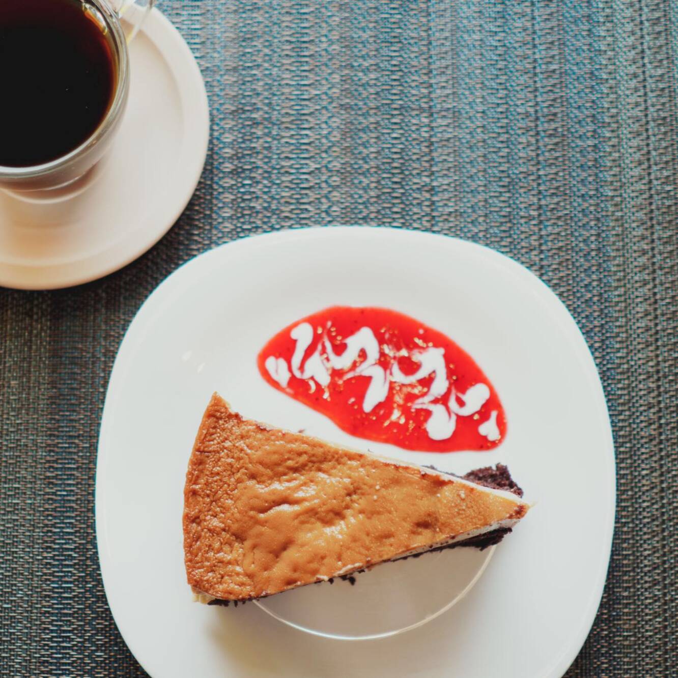 Rebanada Chocoflan
