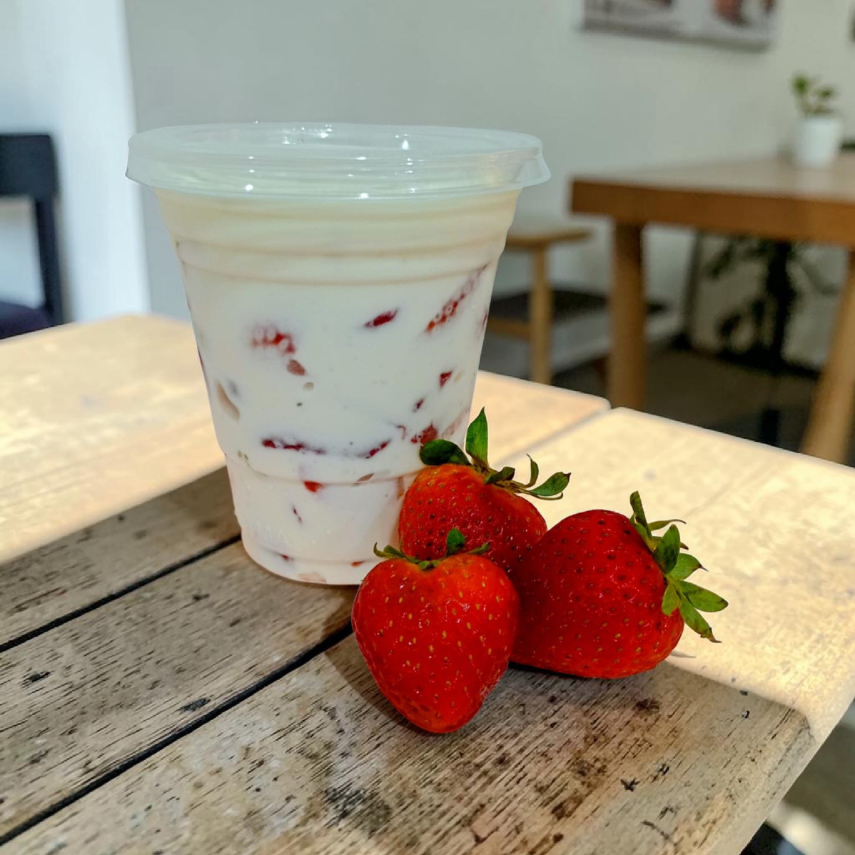 Fresas con Crema Sencillas