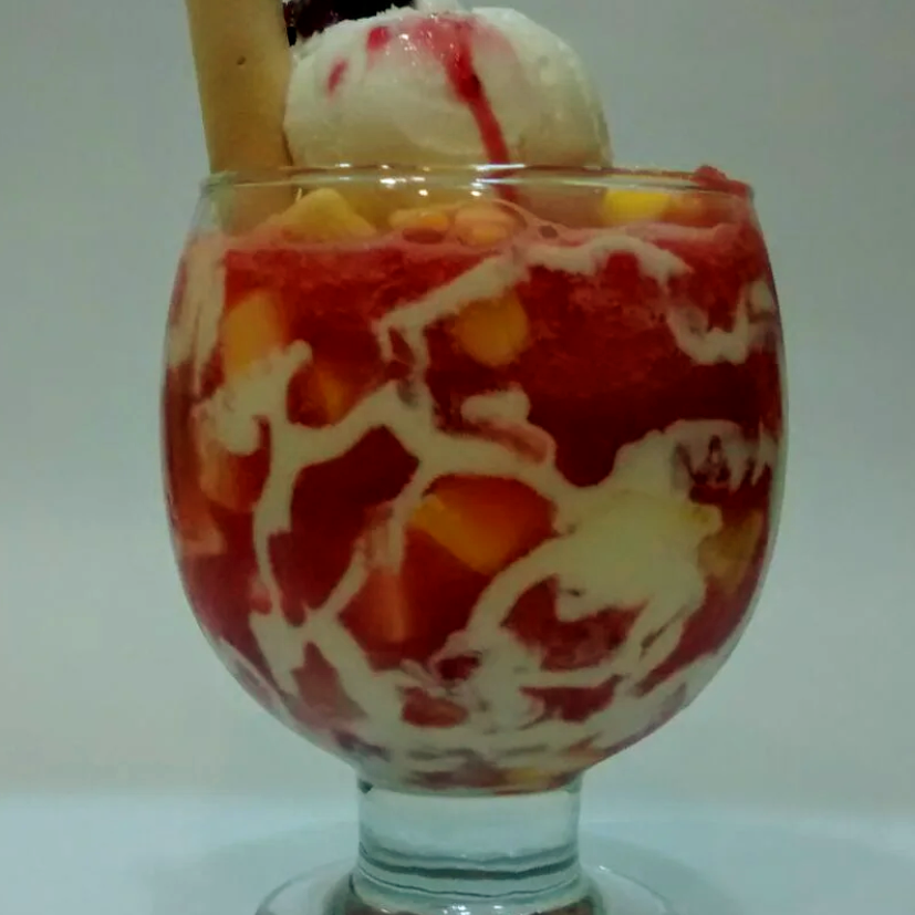 Salpicon con helado 24 oz
