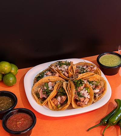 Orden de Tacos de Suadero 5 Pzs