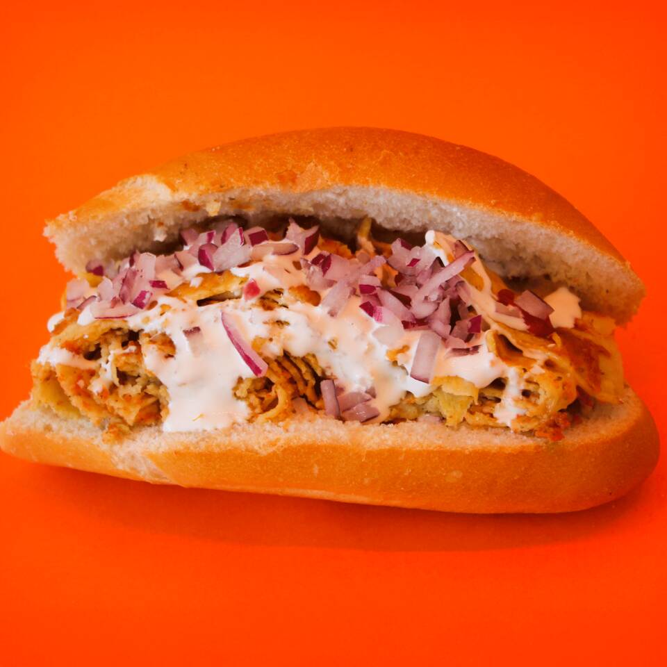 Torta de Chilaquilx con Queso