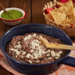 Frijoles Fritos con Queso