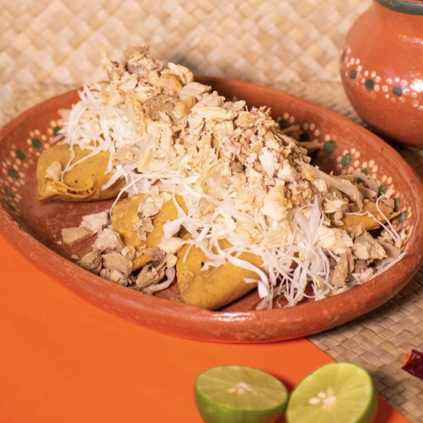 Tacos Ahogados con Carnitas Orden de 3