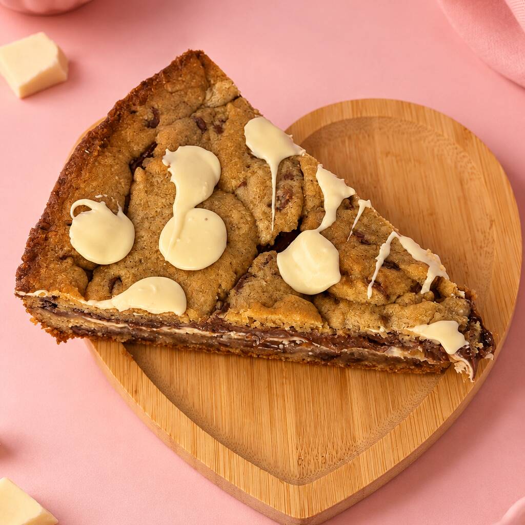 Fatia Torta Cookie Ninho c/ creme de avelã