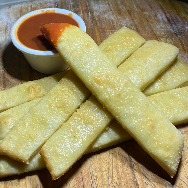 Banderines de Ajo y Queso Parmesano