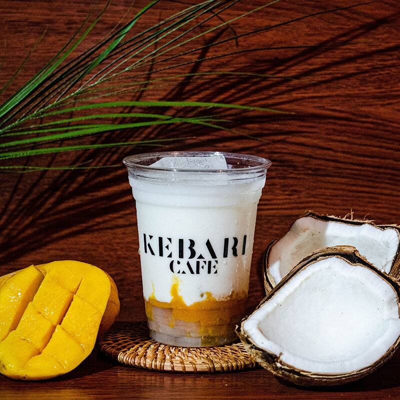 Mango Sticky Rice Latte 16 Onz
