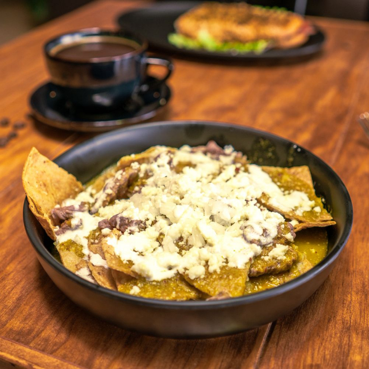 Chilaquiles Con Proteina