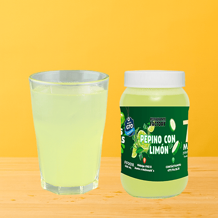 Agua de Pepino con Limón FF