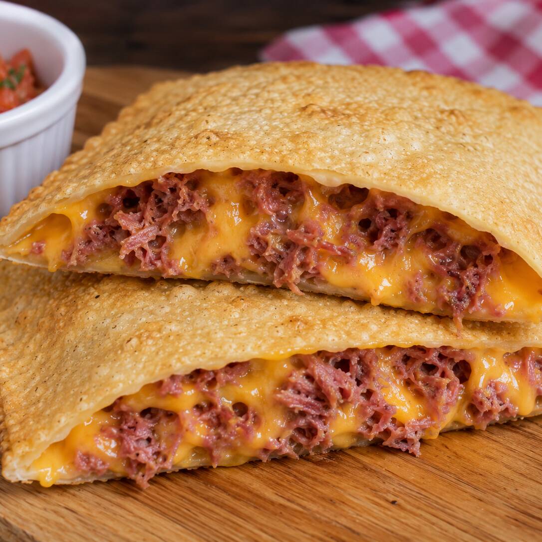 Calabresa bem douradinha e saborosa, combinada com cheddar cremoso e irresistível. Um recheio marcante, cremoso e cheio de sabor, envolvido em uma massa sequinha, crocante e douradinha. Uma combinação de respeito! 🤤