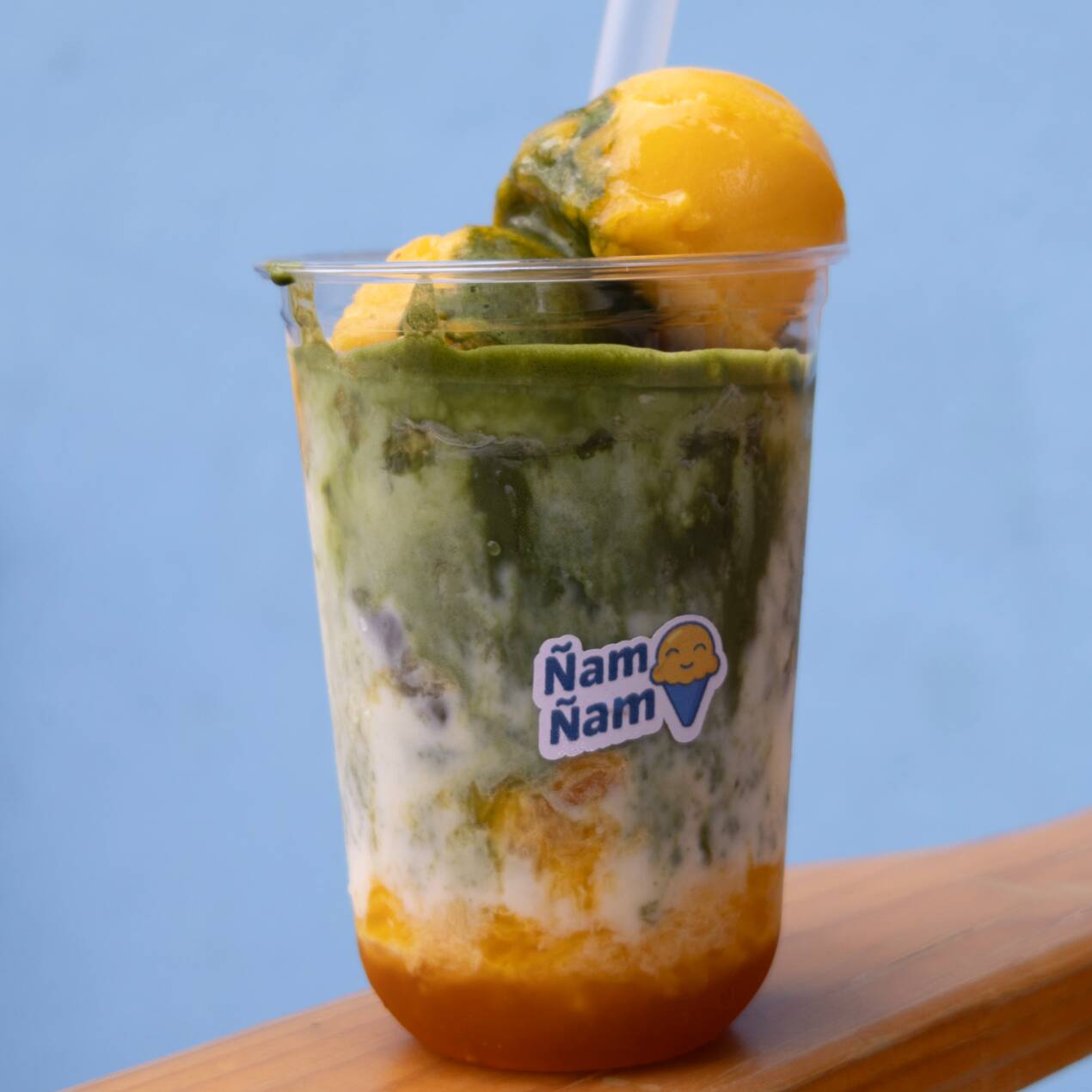 Mango Matcha Gelato
