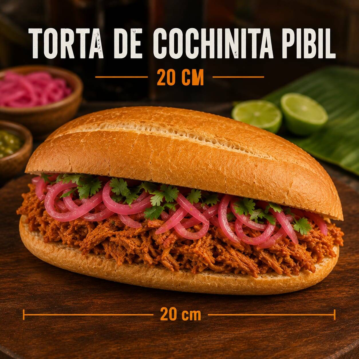 Torta Grande de Cochinita