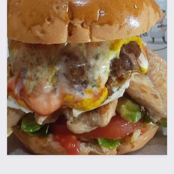 Hamburguesa Clásica de Pollo