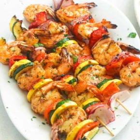 BROCHETAS DE CAMARON