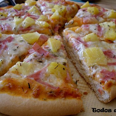 Pizza Hawaiana Mediana