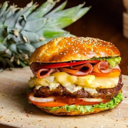 Hamburguesa Hawaiana