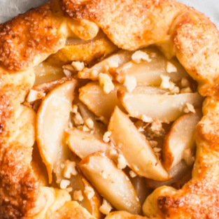 Tartaleta Francesa de Manzana 1 Porción