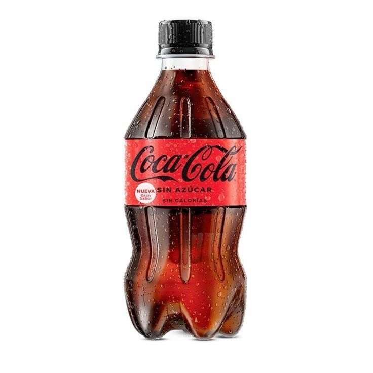 Coca cola sin azucar 250ML