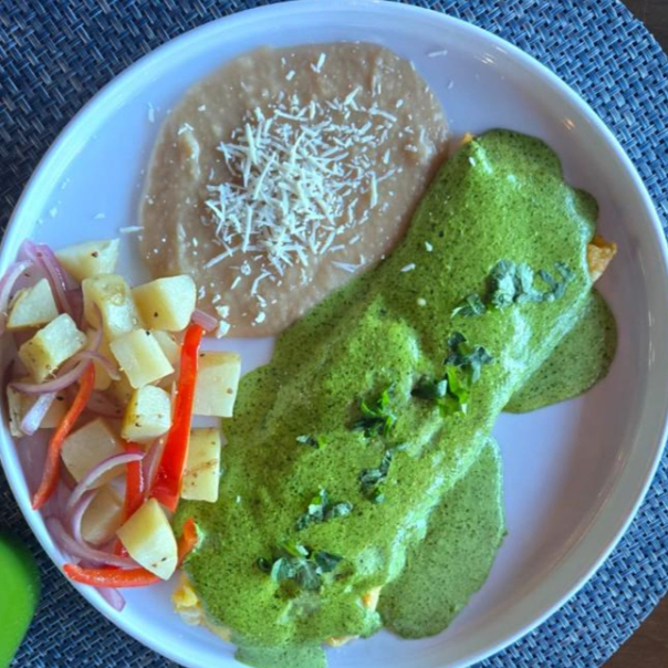 Omelette de Cilantro