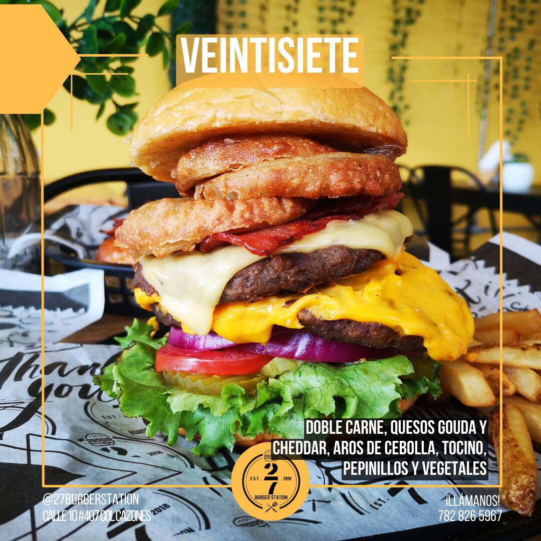 Hamburguesa Veintisiete