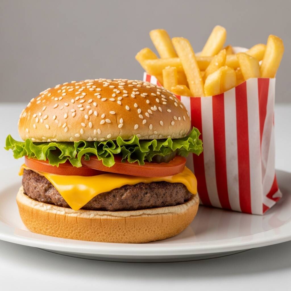 COMBO INDIVIDUAL HAMBURGUESA SENCILLA