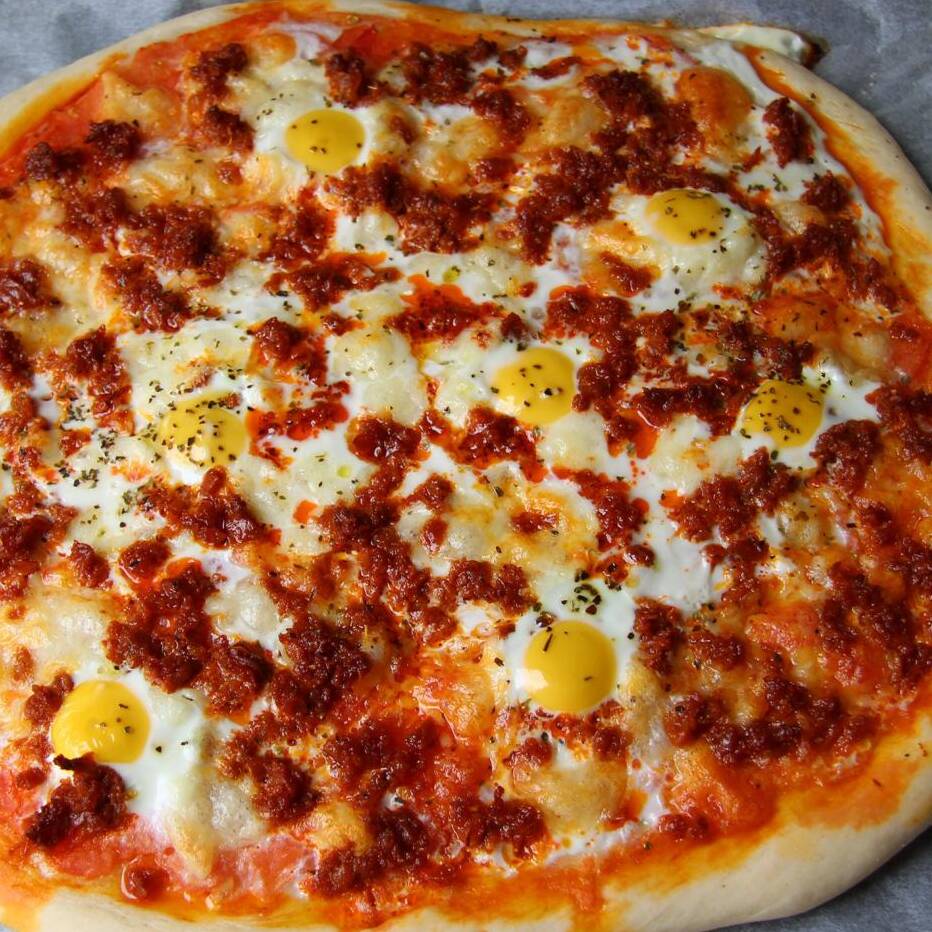 PIZZAS DE CHORIZO DE 35 CM