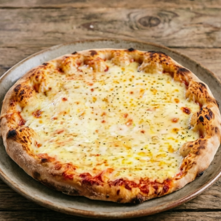 Pizza Grande : Provolone, fatias de tomate