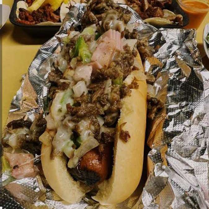 Hot Dog con Bisteck