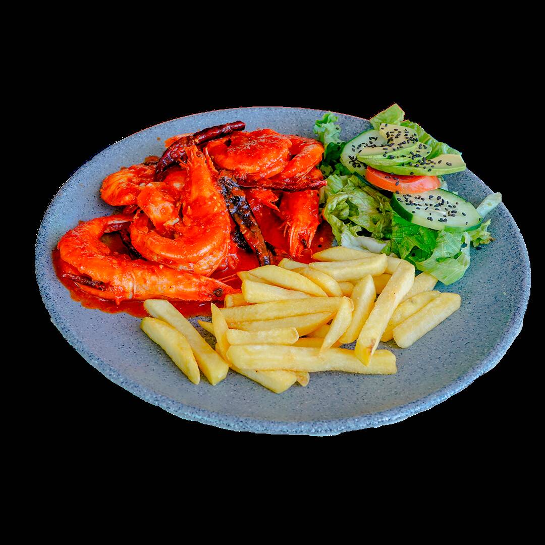 Camarones a la Diabla 8 Pzas