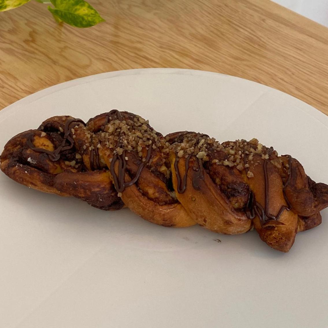 Trenza de Chocolate y Nuez